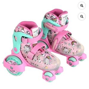 Colorful hello kitty Rainbows Roller Skates